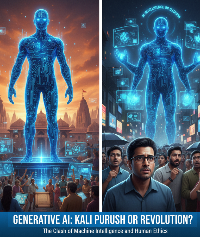 तकनीकी क्रांति या सभ्यता का संकट: क्या जनरेटिव एआई ही आधुनिक युग का ‘कलि पुरुष’ है?